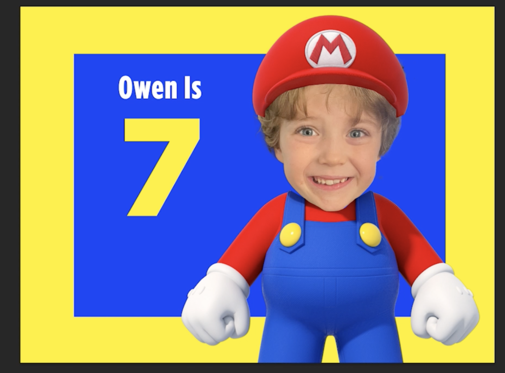 add text to the poster